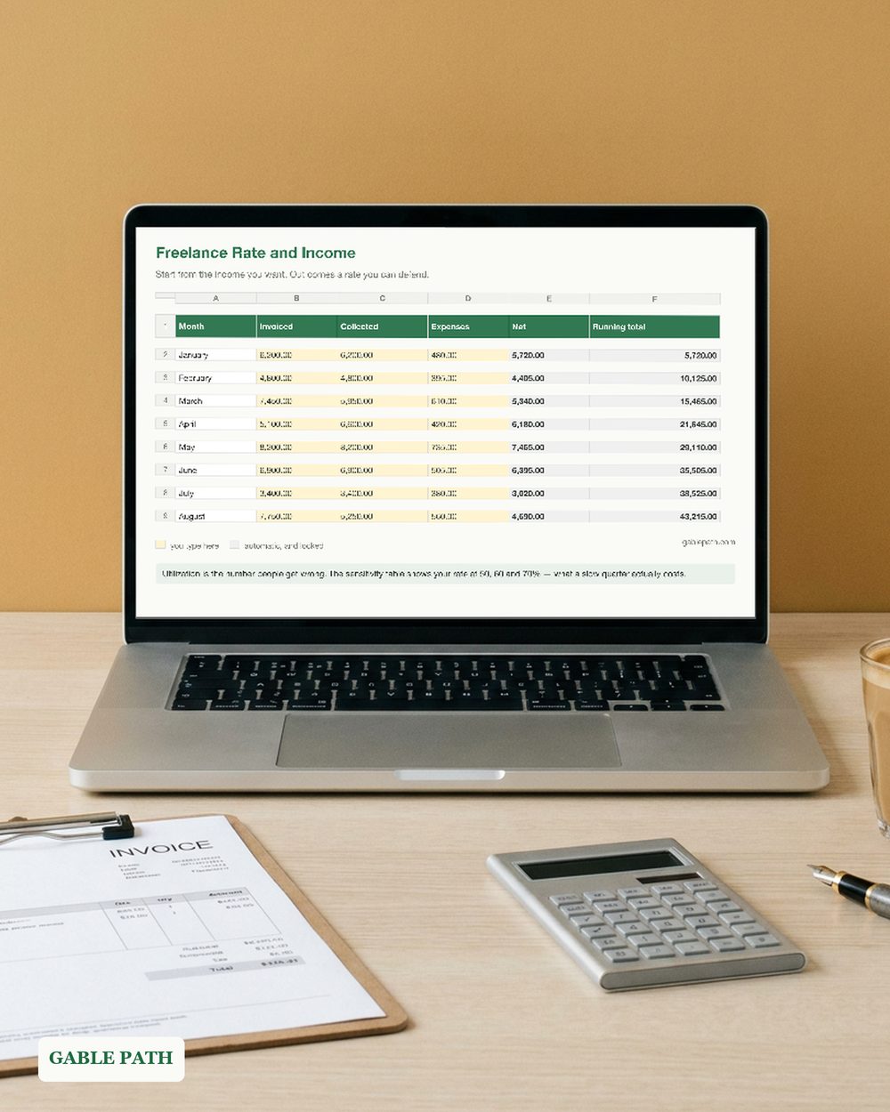 Cover image for Freelance Rate Calculator & Project Pricing Kit — Stop Undercharging